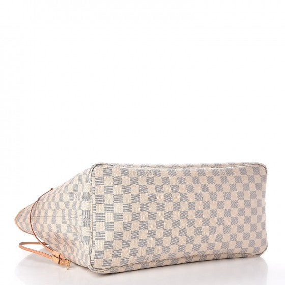 Damier Azur Neo Neverfull GM Rose Ballerine