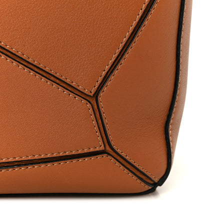 Loewe Calfskin Medium Puzzle Bag Tan 9 of 11