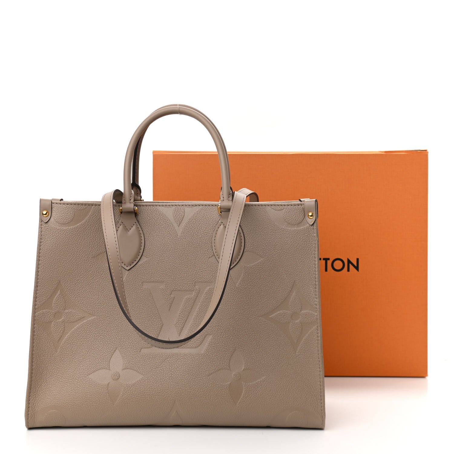 Louis Vuitton Empreinte Monogram Giant Onthego MM Tourterelle 12 of 12