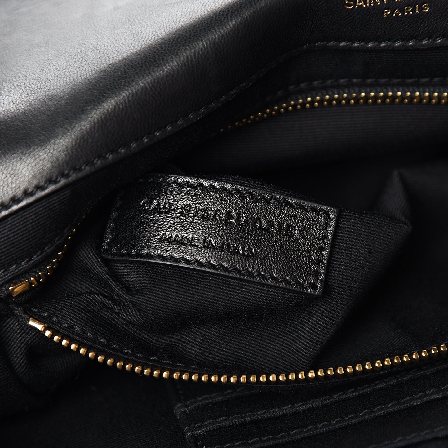 Lambskin Patchwork Monogram Medium Jamie Black