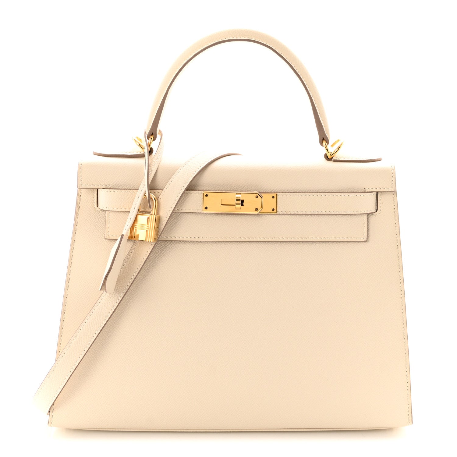 Hermes Epsom Kelly Sellier 28 Craie 1 of 10
