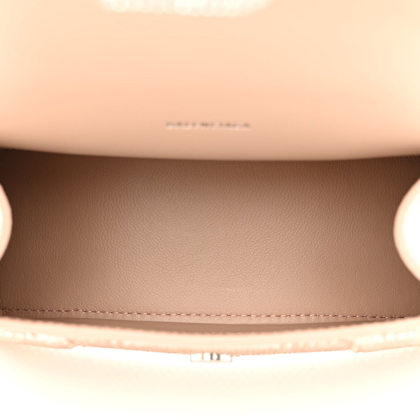 Strass Suede Hourglass Top Handle Bag XS Rose Gold