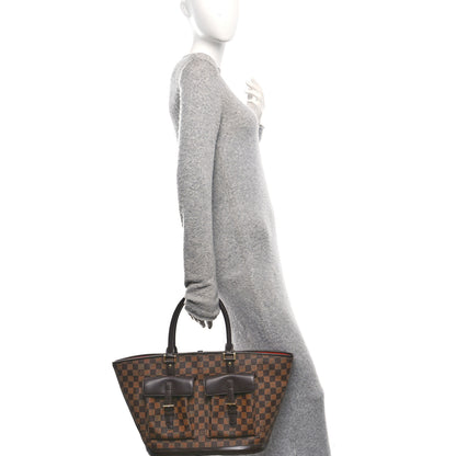 Louis Vuitton Damier Ebene Manosque GM 2 of 10