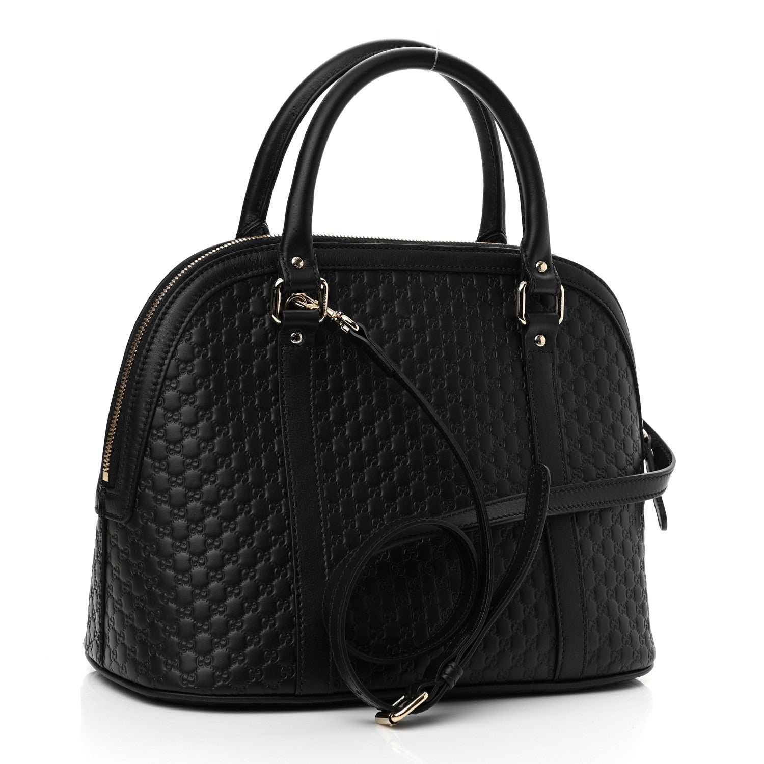 Gucci Microguccissima Medium Dome Bag Black 3 of 10