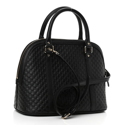 Gucci Microguccissima Medium Dome Bag Black 3 of 10