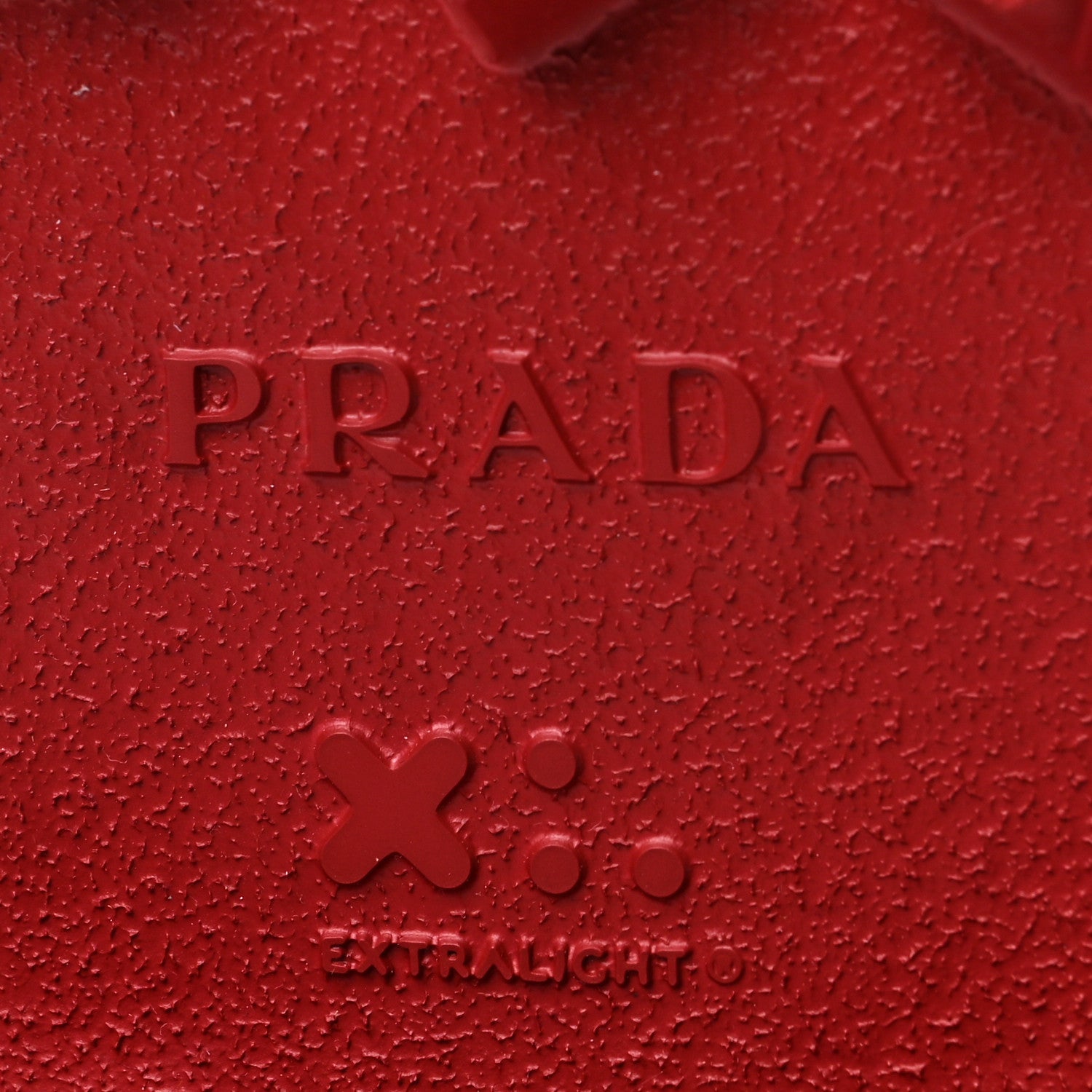 Prada Spazzolato Rois Re-Nylon Metal Triangle Logo Mens Monolith Pouch Pocket 60mm Combat Boots 9.5 Scarlatto 7 of 7