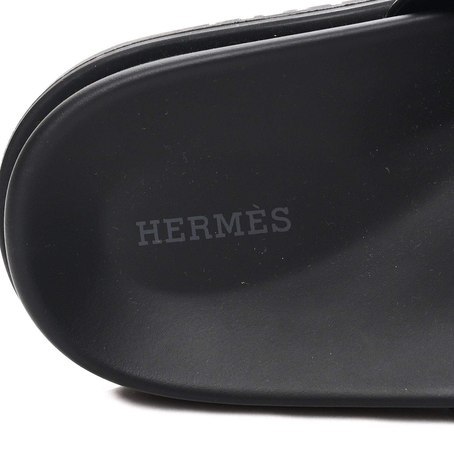Hermes Epsom Mens Jackson Sandals 45 Black 7 of 9