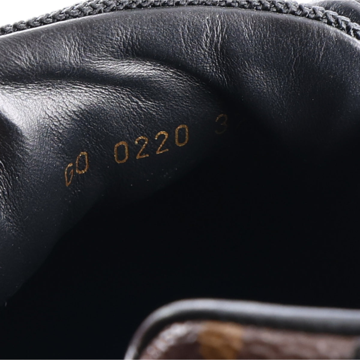 Suede Monogram Run Away Sneakers 37.5 Black