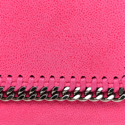 Stella McCartney Shaggy Deer Small Falabella Flap Wallet Hot Pink 7 of 11