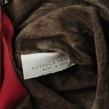 Bottega Veneta Nappa Intrecciato Turnlock Clutch Blood 9 of 10