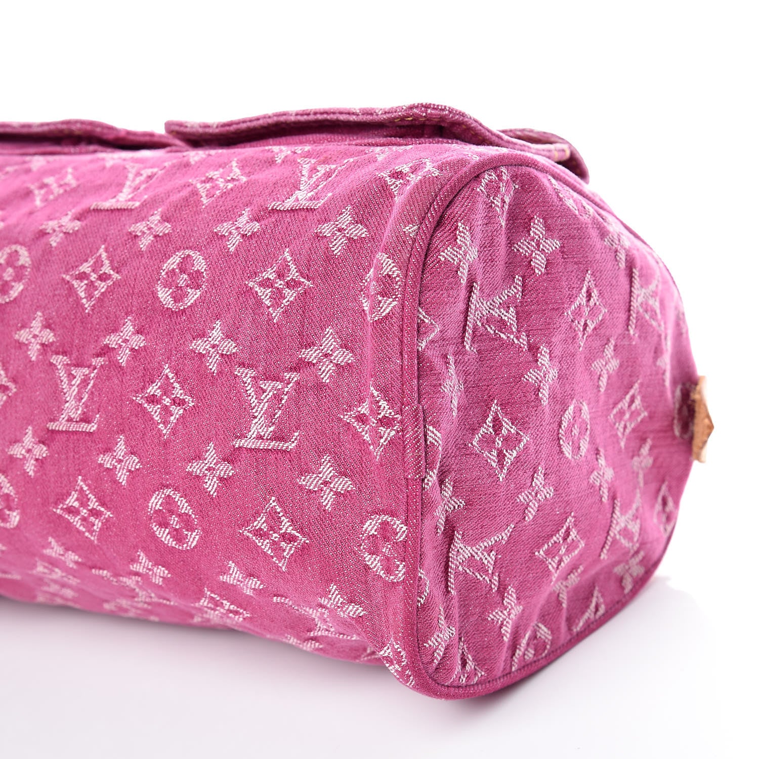 Louis Vuitton Monogram Denim Neo Speedy Fuchsia 6 of 16