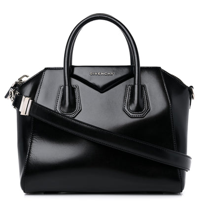 Givenchy Shiny Lord Calfskin Small Antigona Black 1 of 10