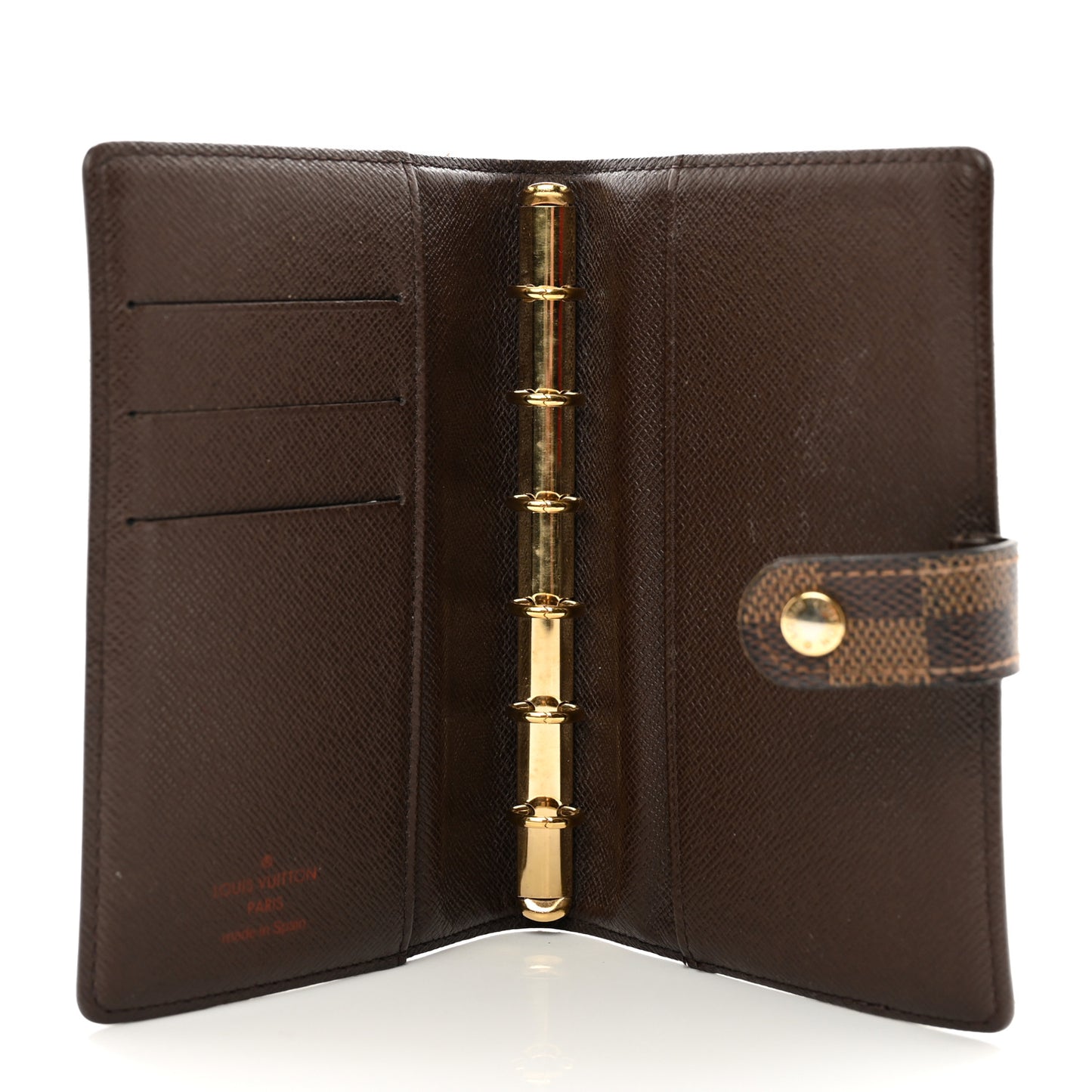 Damier Ebene Small Ring Agenda Cover