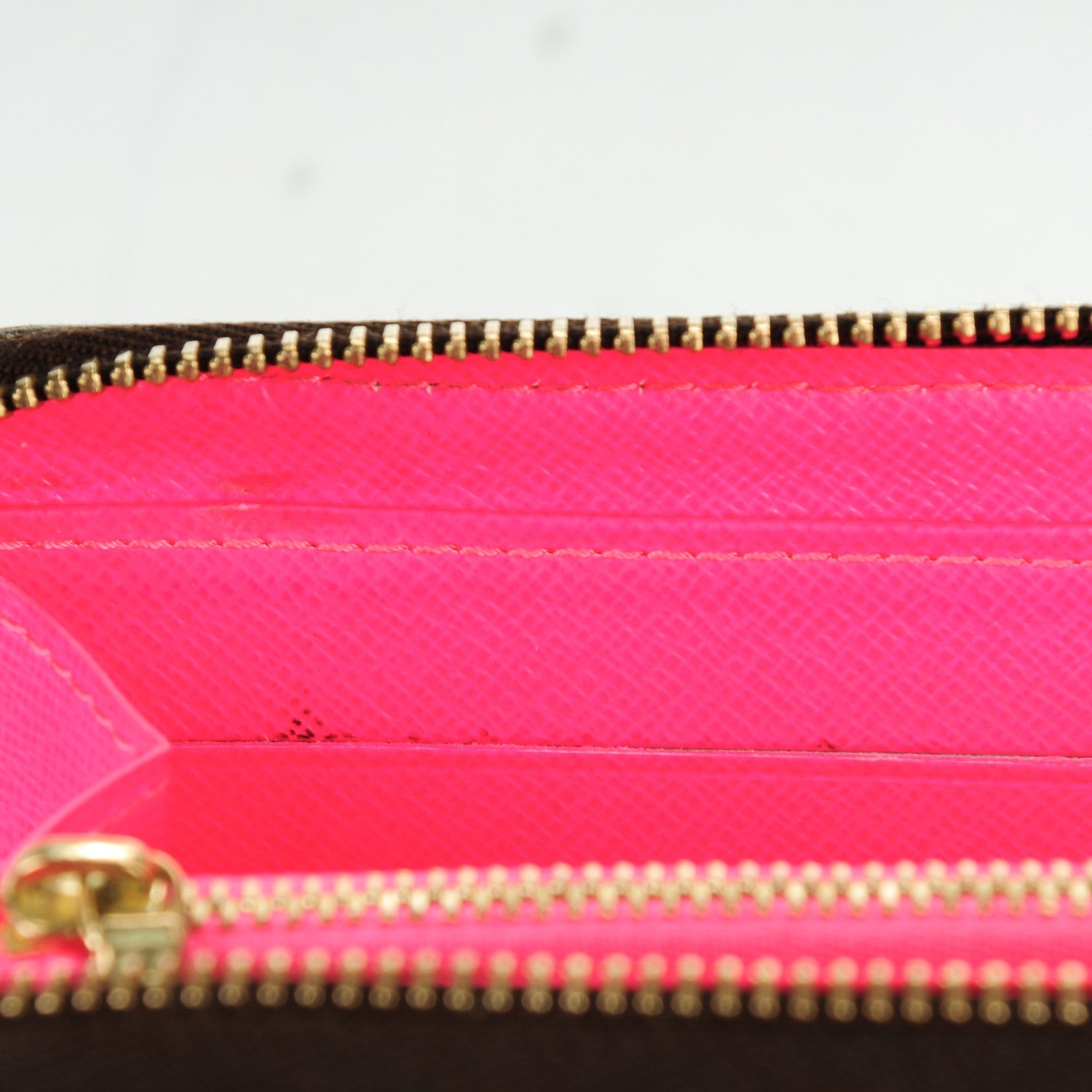 Louis Vuitton Monogram Graffiti Zippy Wallet Fuchsia 6 of 13