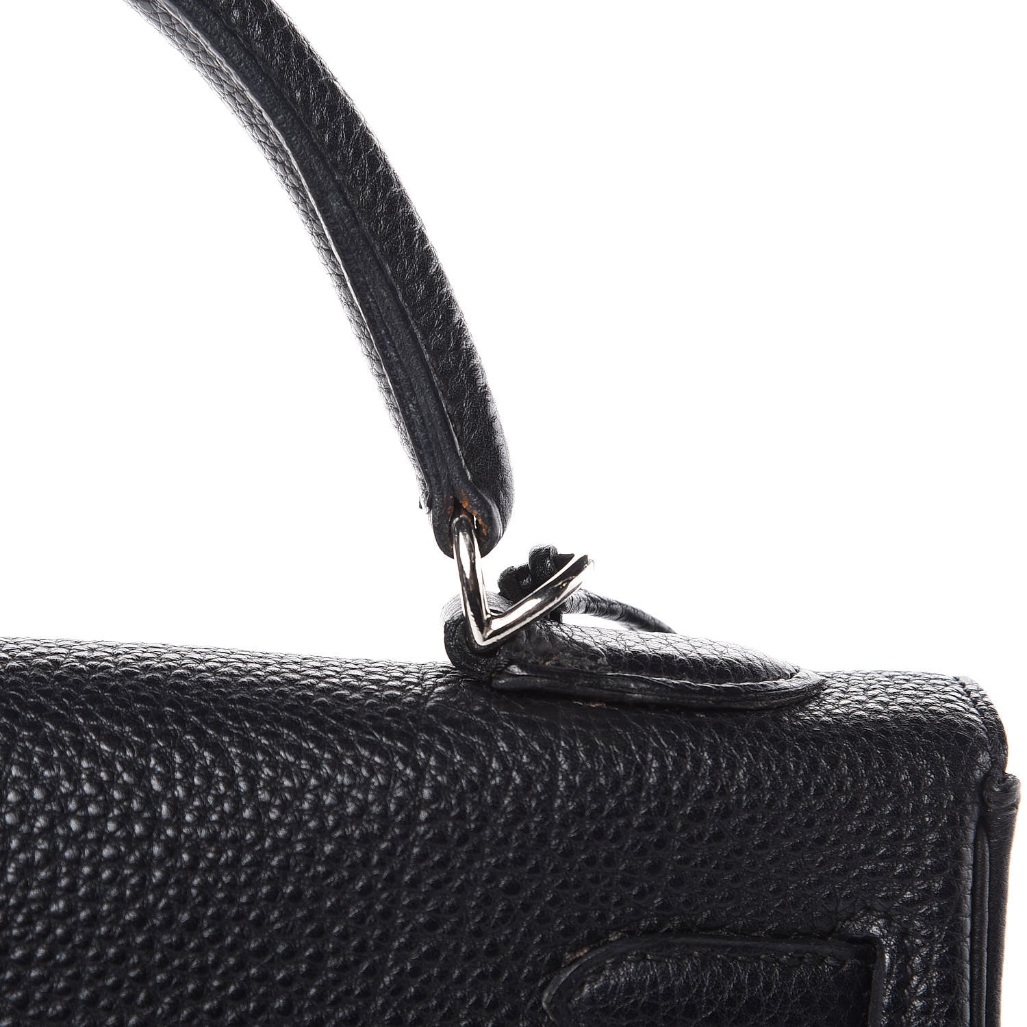 Hermes Togo Kelly Retourne 32 Black 32 of 35