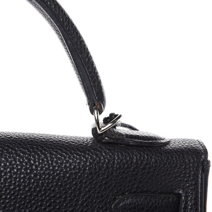 Hermes Togo Kelly Retourne 32 Black 32 of 35