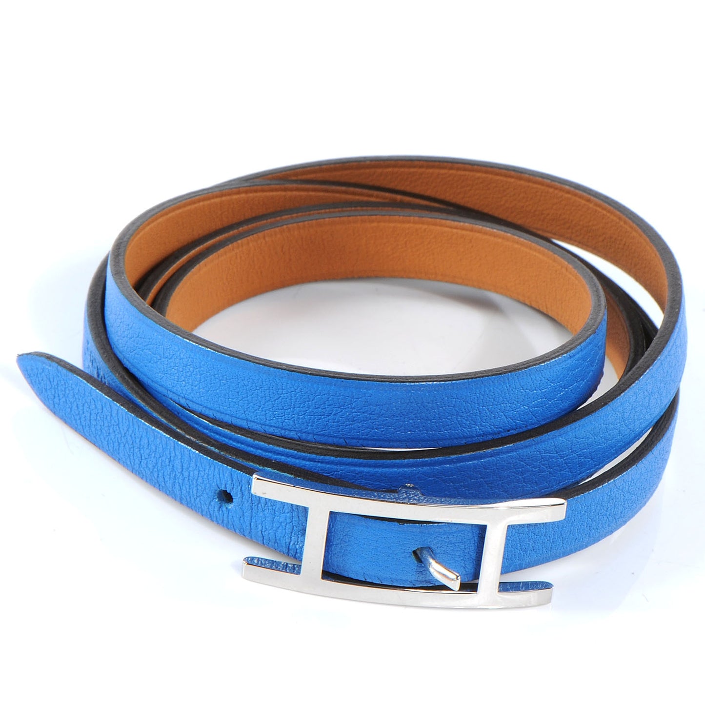 Swift 3MM Hapi Triple Tour Wrap Bracelet M Bleu Hydra
