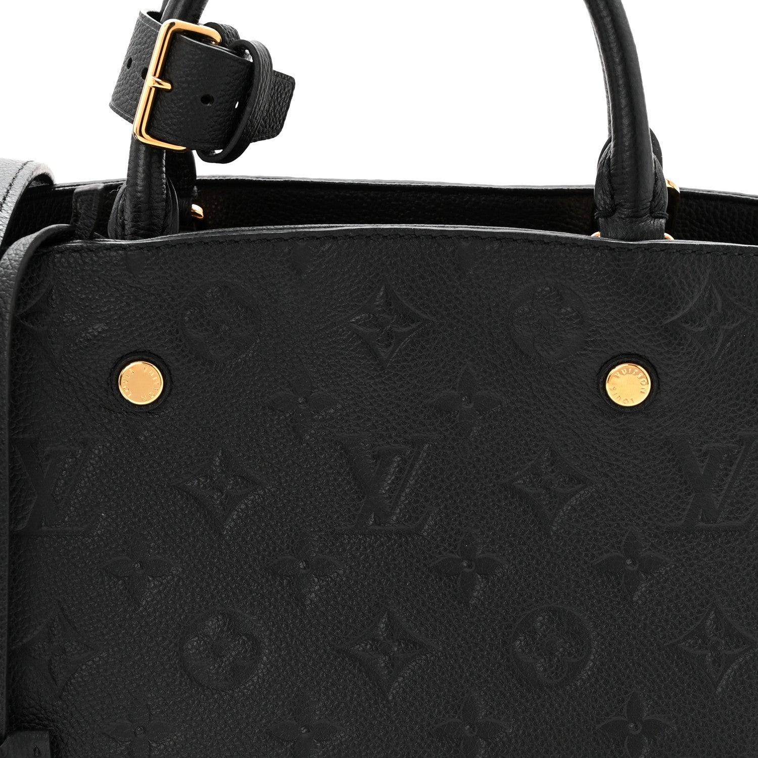 Louis Vuitton Empreinte Montaigne BB Black 7 of 9