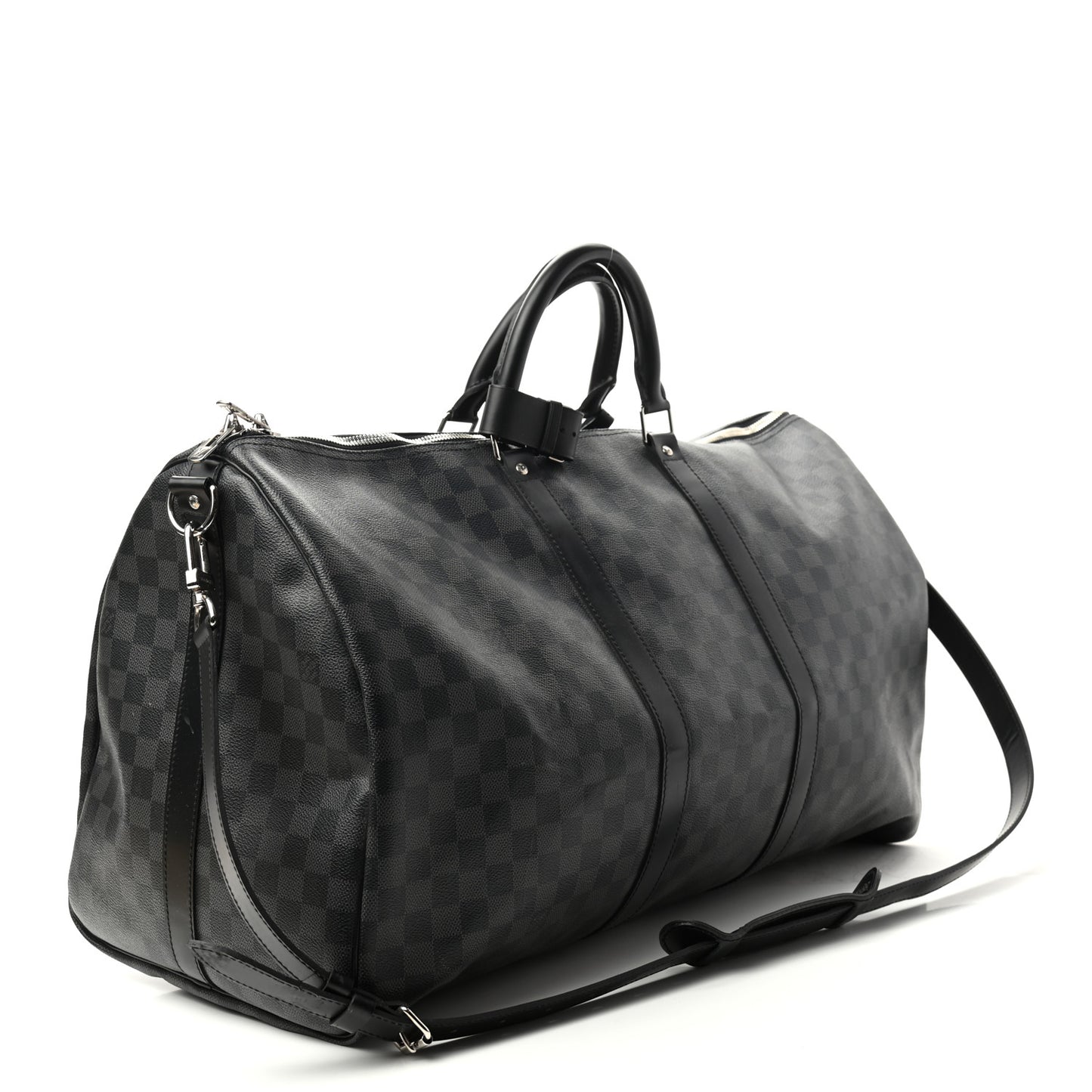 Damier Graphite Keepall Bandouliere 55