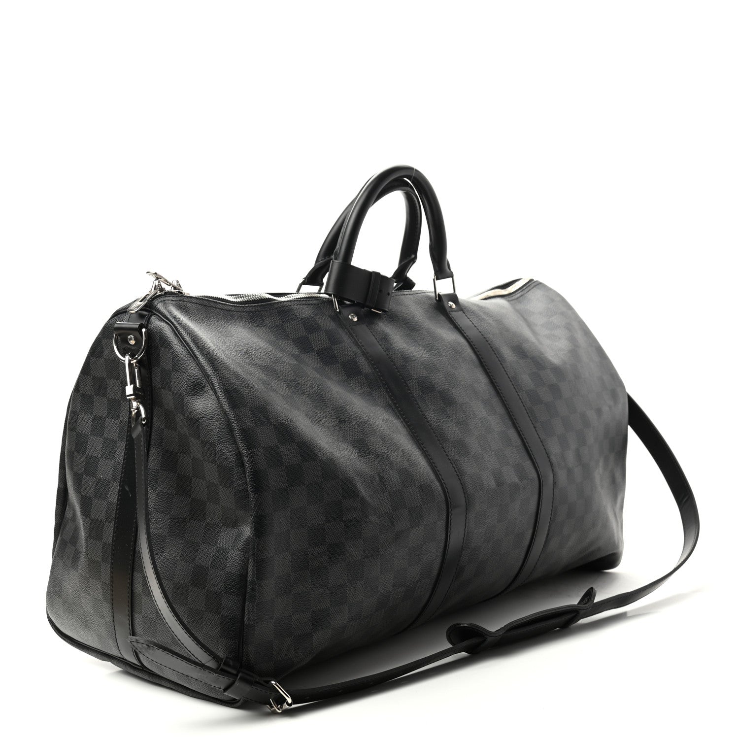 Louis Vuitton Damier Graphite Keepall Bandouliere 55 3 of 9