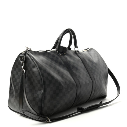Louis Vuitton Damier Graphite Keepall Bandouliere 55 3 of 9