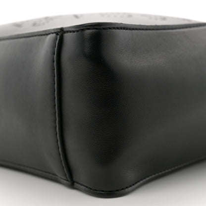 Stella McCartney Eco Alter Nappa Perforated Logo Mini Crossbody Black 9 of 9