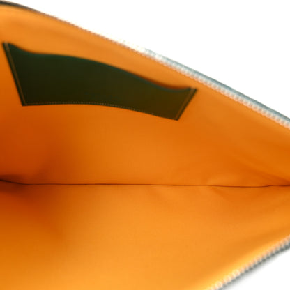 Goyard Goyardine Senat Pochette MM Green 5 of 7