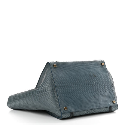 Celine Snakeskin Medium Phantom Luggage Grey 4 of 22