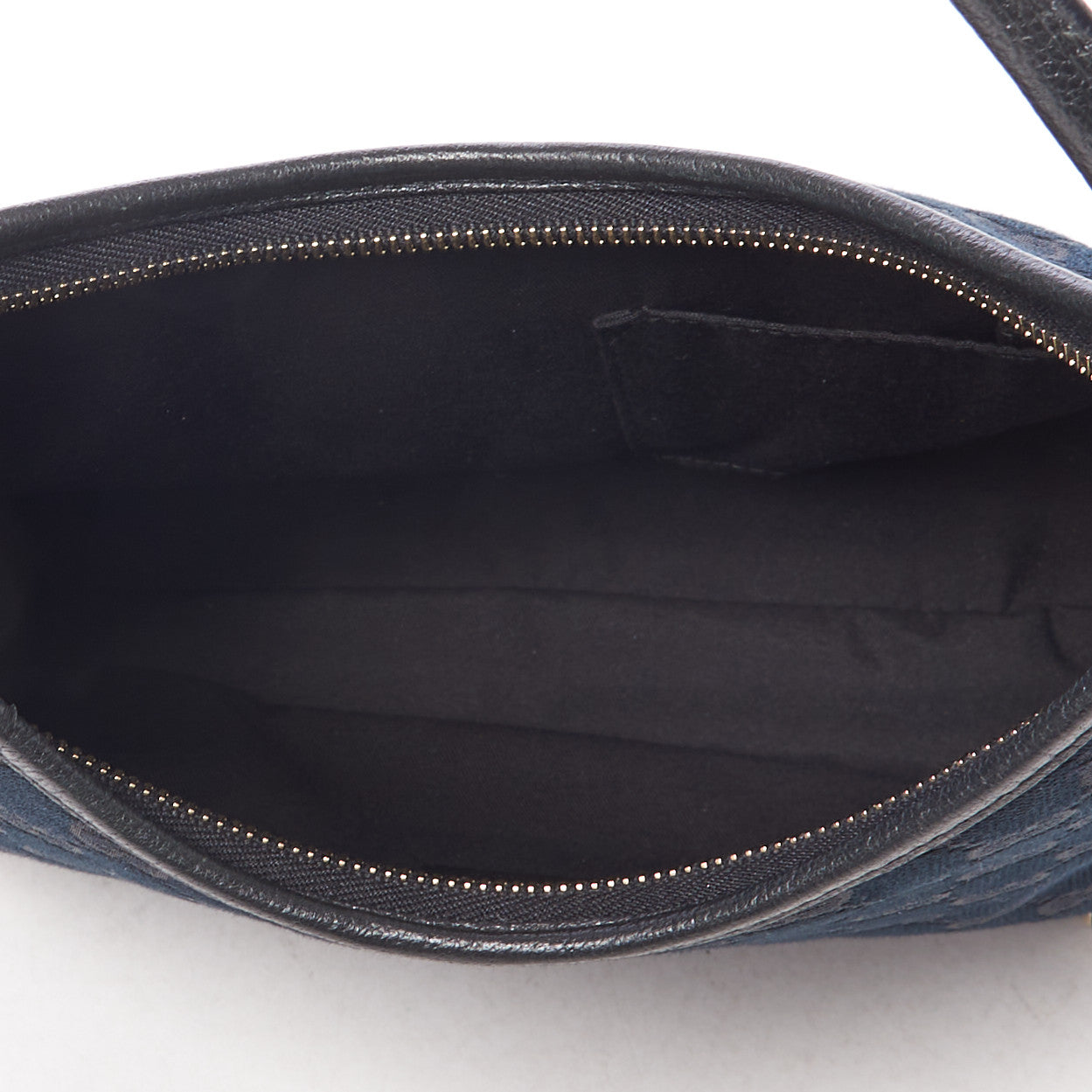 Gucci Monogram Medium Abbey D Ring Hobo Black 7 of 8