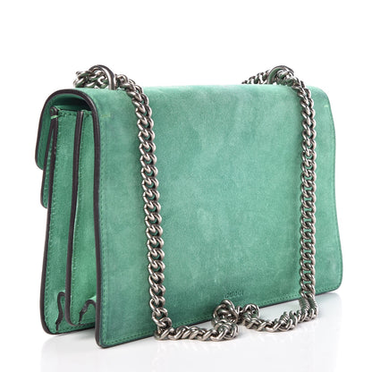 Gucci Suede Small Dionysus Shoulder Bag Green 4 of 8