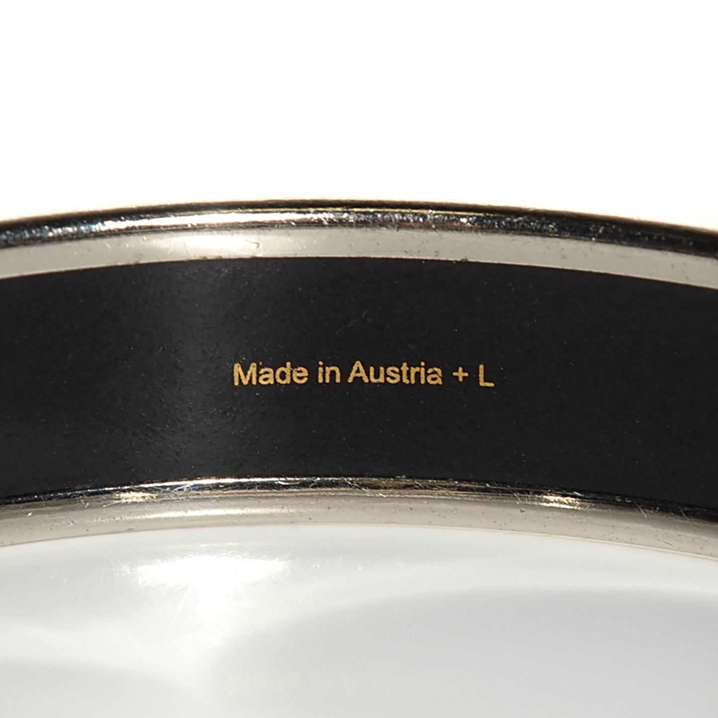 Enamel Printed Caleche Medium Bracelet 70 Red