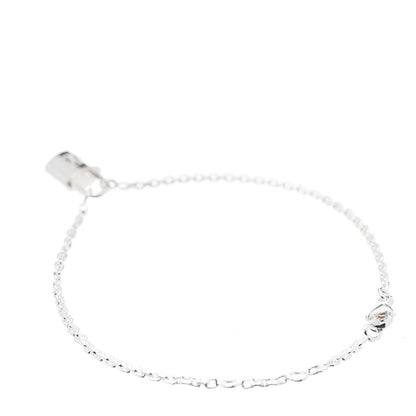Louis Vuitton Sterling Silver Lockit Bracelet 3 of 5