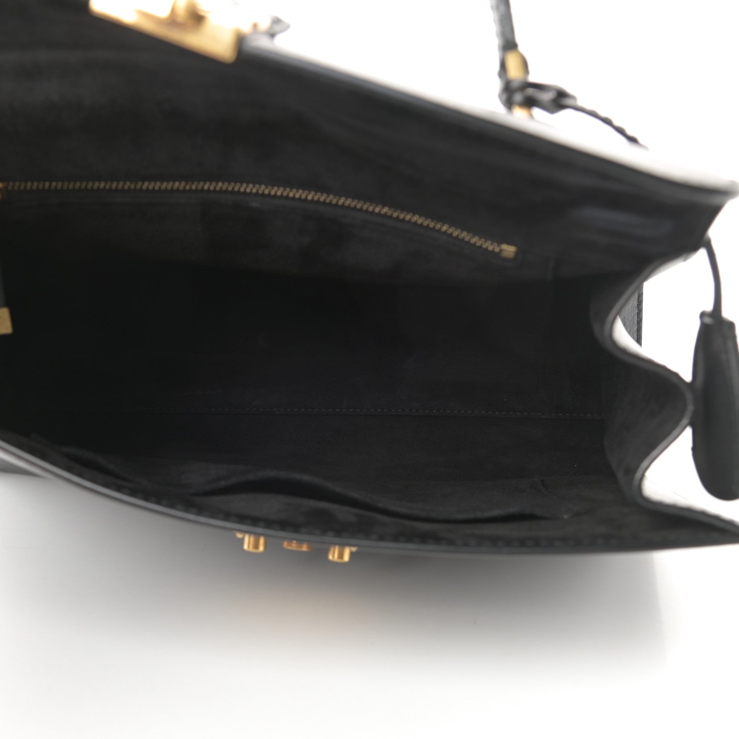 Christian Dior Calfskin Dioraddict Top Handle Black 5 of 15