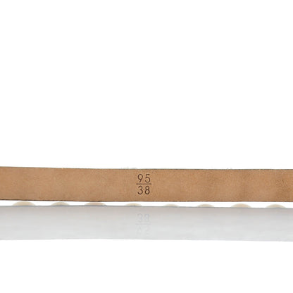 Chanel Calfskin Pearl CC Belt 95 38 Black 7 of 9