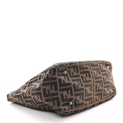 Fendi Zucca Small Holdall Tote Tobacco 4 of 12