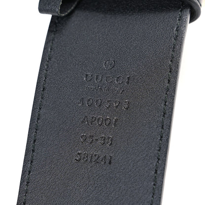 Gucci Calfskin Double G 40mm Belt 95 38 Black 3 of 6