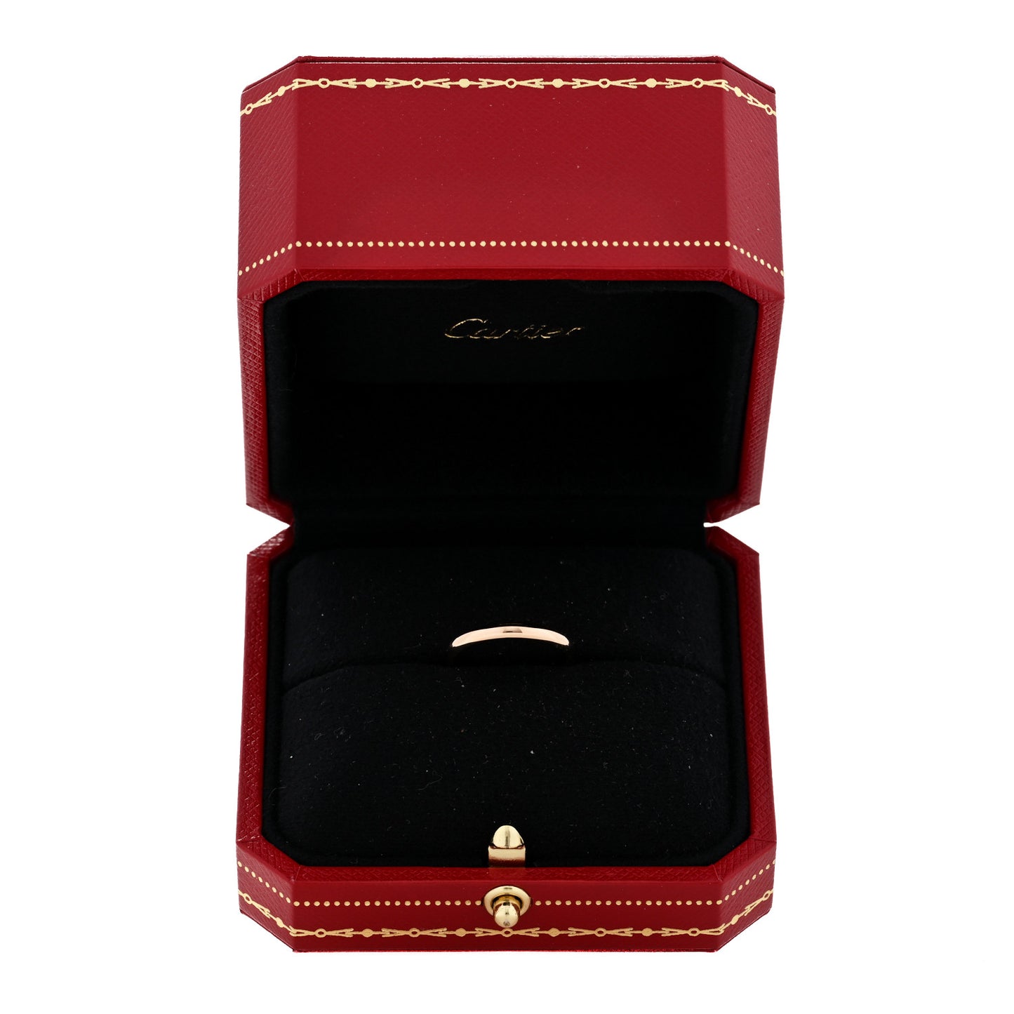 18K Yellow Gold 2.5mm 1895 Wedding Band Ring 50 5.25