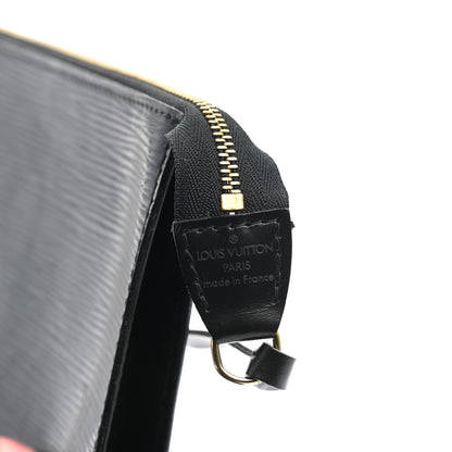 Louis Vuitton Epi Pochette Accessories 24 Black 7 of 8