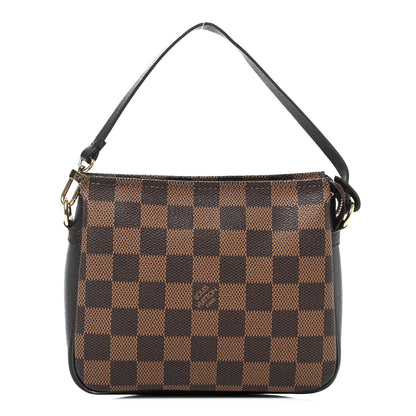 Louis Vuitton Damier Ebene Trousse Make Up Bag Pochette 1 of 10