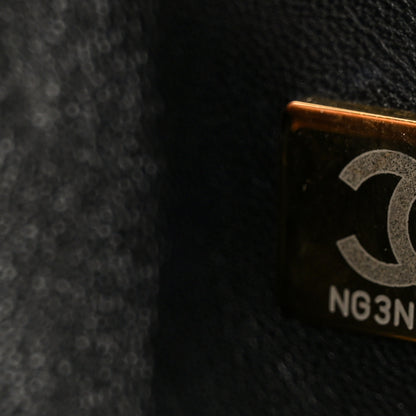 Chanel Lambskin Chevron Quilted Mini Boy Flap  Black 7 of 10