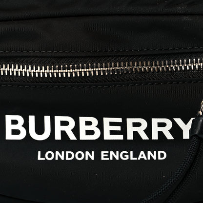 Burberry Econyl Logo Print Small Cannon Bum Bag Black 8 of 10