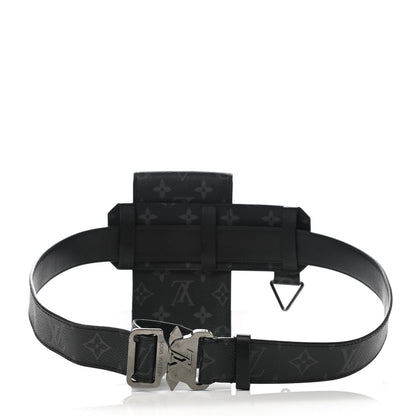 Louis Vuitton Monogram Eclipse 35mm Utility Belt 100 40 2 of 10