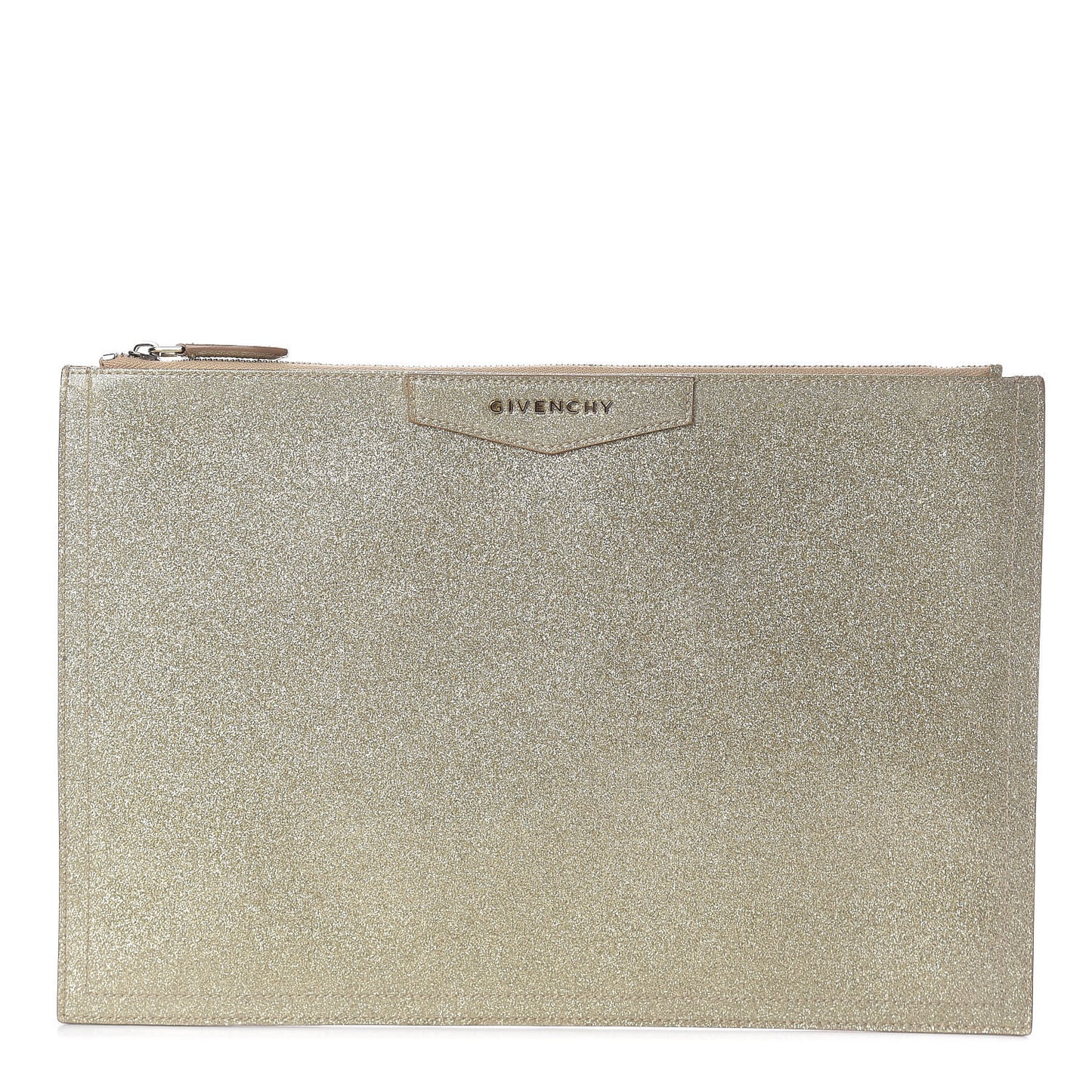 Patent Glitter Large Antigona Pouch Gold