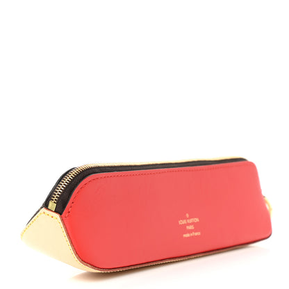Louis Vuitton Monogram 2020 Christmas Animation Elizabeth Pencil Pouch Coquelicot 3 of 7