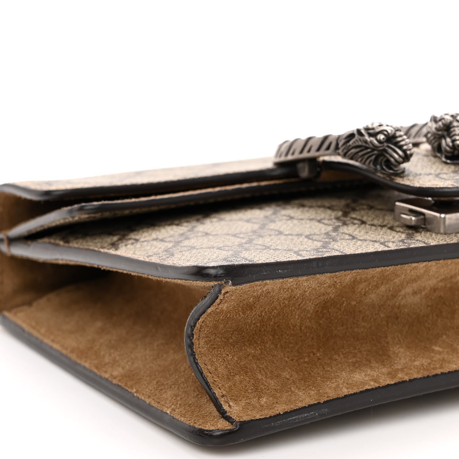 Gucci GG Supreme Monogram Mini Dionysus Shoulder Bag Taupe 9 of 10