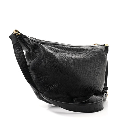 Gucci Pebbled Calfskin Small Soho Hobo Black 3 of 12