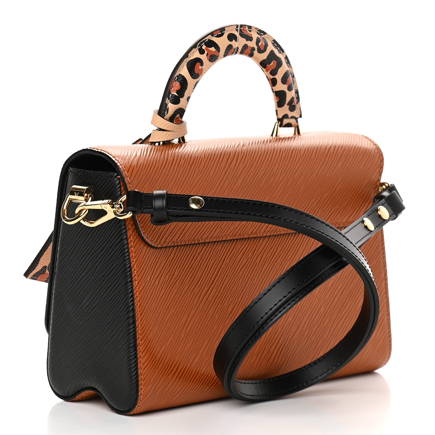 Louis Vuitton Epi Wild At Heart Twist One Handle MM Gold Cipango 2 of 8