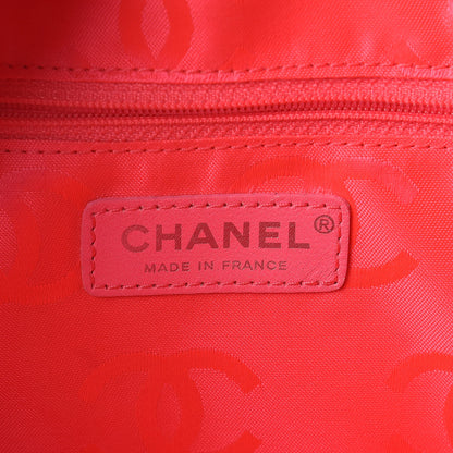 Chanel Calfskin Quilted Large Cambon Bowler Black White 6 of 10