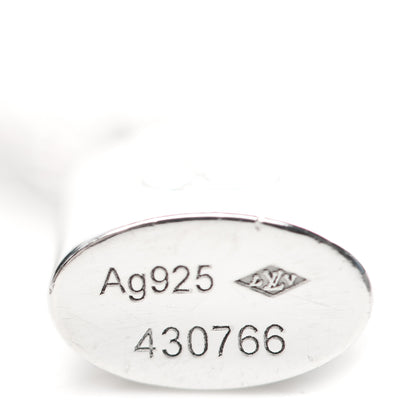Louis Vuitton Sterling Silver Lockit Bracelet 5 of 6