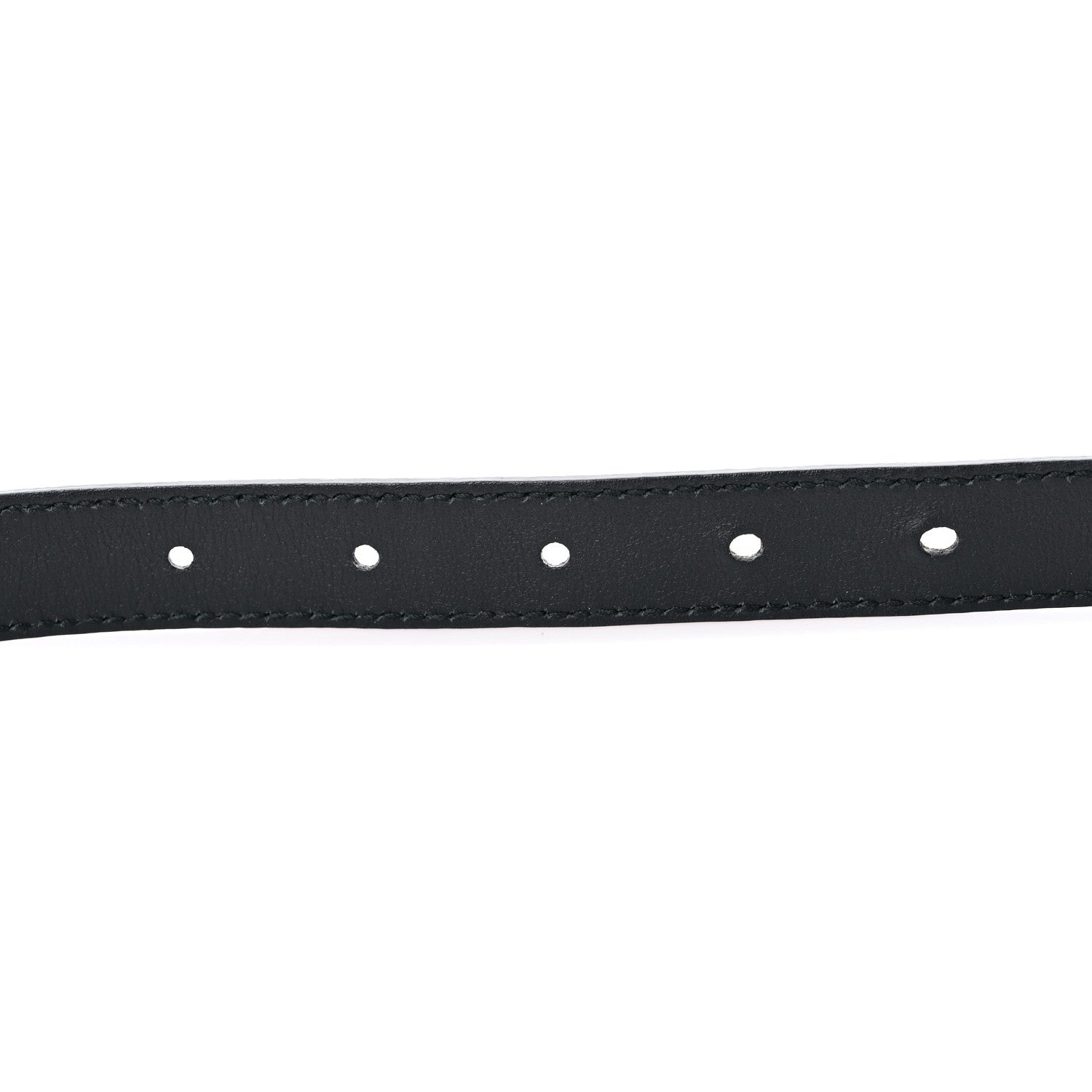 Gucci Calfskin Double G 20mm Belt 80 32 Black 4 of 5